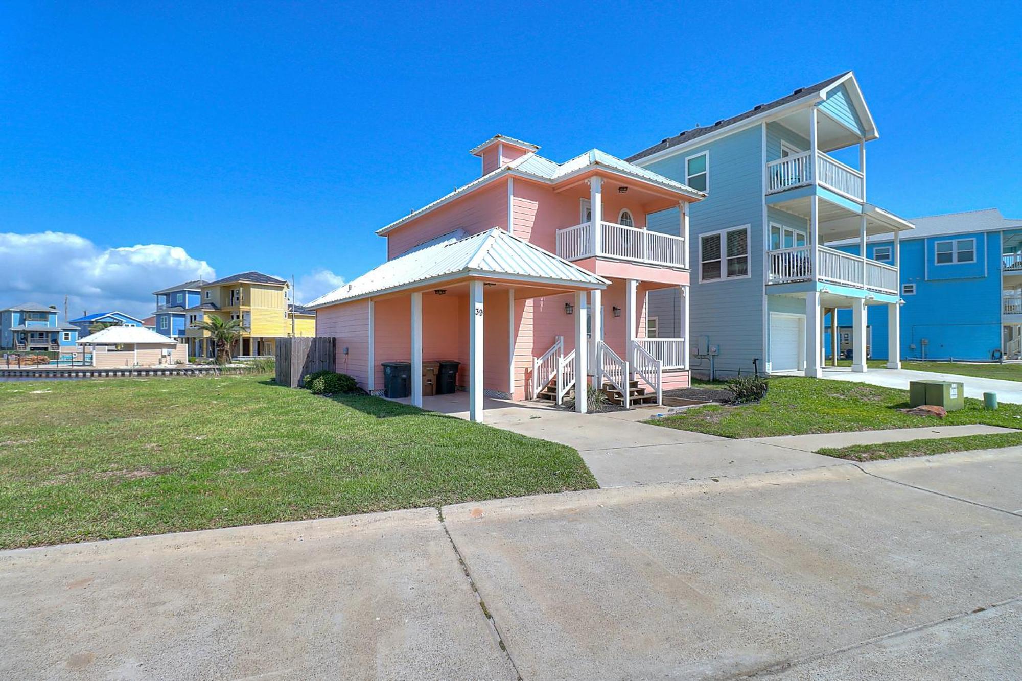 Bella Vista & Four Winds House Villa Mustang Beach Rom bilde